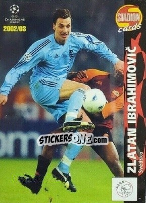 Sticker Zlatan Ibrahimovic - Stadion Cards 2000-2005 n. 592 - Stadion Cards