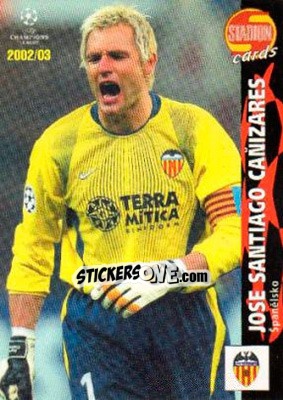 Sticker Jose Santiago Canizares - Stadion Cards 2000-2005 n. 593 - Stadion Cards