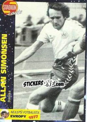 Cromo Allan Simonsen (ZM 18) - Stadion Cards 2000-2005 n. 636 - Stadion Cards