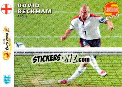 Sticker David Beckham - Stadion Cards 2000-2005 n. 691 - Stadion Cards