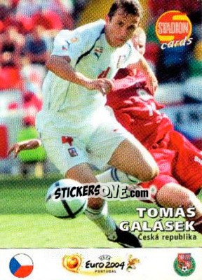 Sticker Tomas Galasek - Stadion Cards 2000-2005 n. 697 - Stadion Cards
