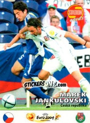 Sticker Marek Jankulovski - Stadion Cards 2000-2005 n. 699 - Stadion Cards
