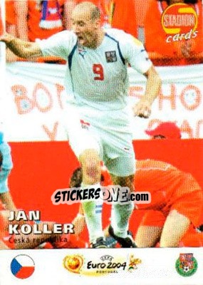 Sticker Jan Koller - Stadion Cards 2000-2005 n. 700 - Stadion Cards