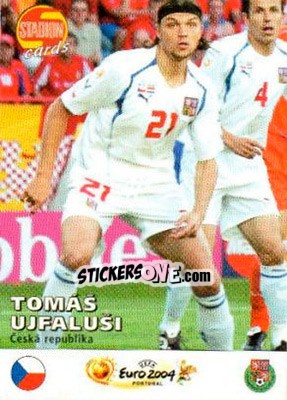 Sticker Tomas Ujfalusi - Stadion Cards 2000-2005 n. 702 - Stadion Cards