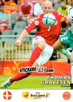 Figurina Thomas Gravesen - Stadion Cards 2000-2005 n. 703 - Stadion Cards