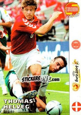 Sticker Thomas Helveg - Stadion Cards 2000-2005 n. 704 - Stadion Cards