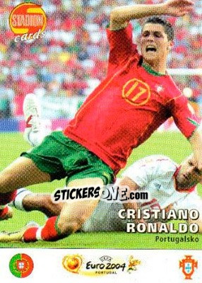 Sticker Cristiano Ronaldo - Stadion Cards 2000-2005 n. 722 - Stadion Cards