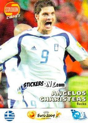 Sticker Angelos Charisteas - Stadion Cards 2000-2005 n. 725 - Stadion Cards