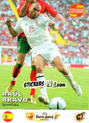 Cromo Raul Bravo - Stadion Cards 2000-2005 n. 729 - Stadion Cards