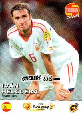 Sticker Ivan Helguera - Stadion Cards 2000-2005 n. 730 - Stadion Cards
