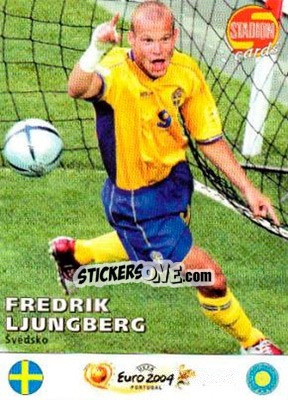 Sticker Fredrik Ljungberg - Stadion Cards 2000-2005 n. 733 - Stadion Cards