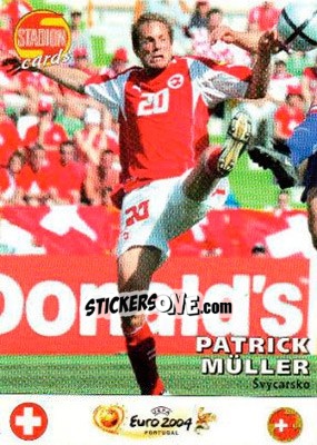 Sticker Patrick Muller - Stadion Cards 2000-2005 n. 735 - Stadion Cards