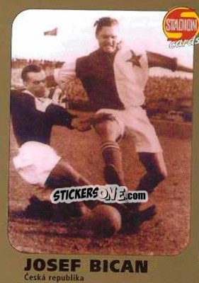 Sticker Josef Bican - Stadion Cards 2000-2005 n. P018 - Stadion Cards