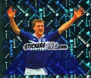 Sticker Ebbe Sand Torschützenkönig 2000/01 - German Football Bundesliga 2001-2002 n. 1 - Panini