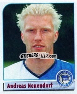 Sticker Andreas Neuendorf - German Football Bundesliga 2001-2002 n. 21 - Panini