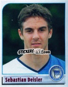 Sticker Sebastian Deisler - German Football Bundesliga 2001-2002 n. 24 - Panini