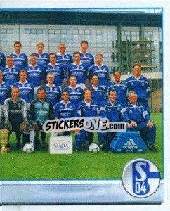 Sticker Mannschaft - German Football Bundesliga 2001-2002 n. 140 - Panini