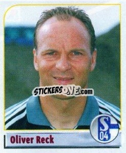 Sticker Oliver Reck - German Football Bundesliga 2001-2002 n. 145 - Panini