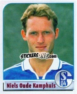 Sticker Niels Oude Kamphuis - German Football Bundesliga 2001-2002 n. 155 - Panini