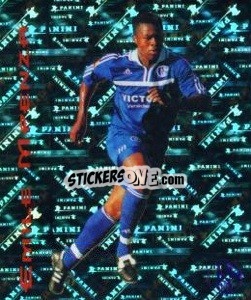 Sticker Emile Mpenza - German Football Bundesliga 2001-2002 n. 164 - Panini