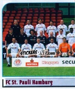 Sticker Mannschaft - German Football Bundesliga 2001-2002 n. 166 - Panini