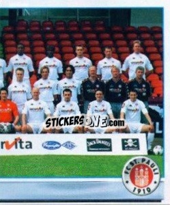 Sticker Mannschaft - German Football Bundesliga 2001-2002 n. 167 - Panini