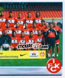 Sticker Mannschaft - German Football Bundesliga 2001-2002 n. 221 - Panini
