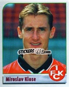 Sticker Miroslav Klose - German Football Bundesliga 2001-2002 n. 241 - Panini