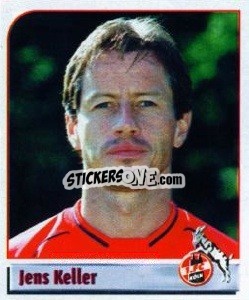 Sticker Jens Keller - German Football Bundesliga 2001-2002 n. 254 - Panini