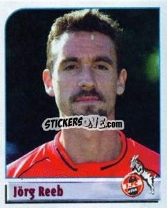 Sticker Jörg Reeb - German Football Bundesliga 2001-2002 n. 265 - Panini