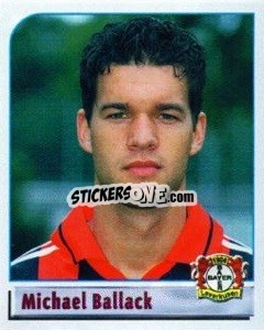 Sticker Michael Ballack - German Football Bundesliga 2001-2002 n. 292 - Panini