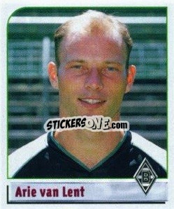 Sticker Arie van Lent - German Football Bundesliga 2001-2002 n. 320 - Panini