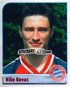 Sticker Niko Kovac - German Football Bundesliga 2001-2002 n. 341 - Panini