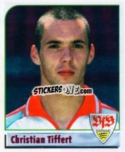 Sticker Christian Tiffert - German Football Bundesliga 2001-2002 n. 459 - Panini