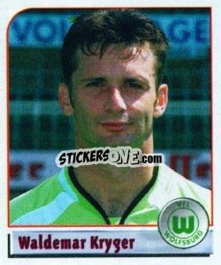 Sticker Waldemar Kryger - German Football Bundesliga 2001-2002 n. 471 - Panini