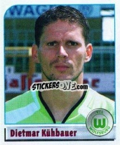 Sticker Dietmar Kühbauer - German Football Bundesliga 2001-2002 n. 477 - Panini