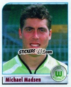Sticker Michael Madsen - German Football Bundesliga 2001-2002 n. 478 - Panini