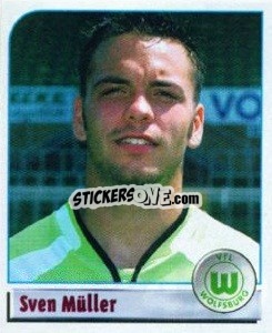 Sticker Sven Müller - German Football Bundesliga 2001-2002 n. 479 - Panini