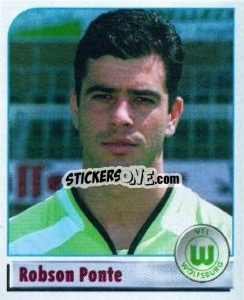 Sticker Robson Ponte - German Football Bundesliga 2001-2002 n. 481 - Panini