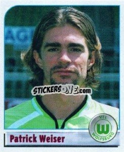 Sticker Patrick Weiser - German Football Bundesliga 2001-2002 n. 482 - Panini
