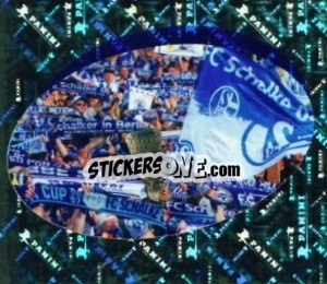Sticker Die Schalke-Fans - German Football Bundesliga 2001-2002 n. 492 - Panini