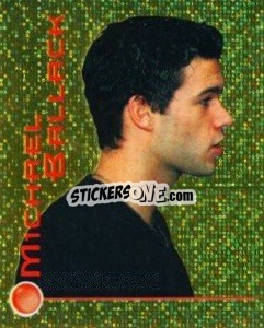 Sticker Michael Ballack - German Football Bundesliga 2001-2002 n. 495 - Panini