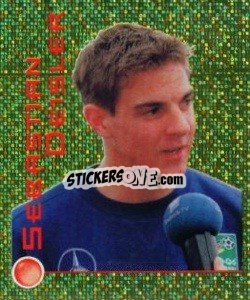 Sticker Sebastian Deisler - German Football Bundesliga 2001-2002 n. 498 - Panini