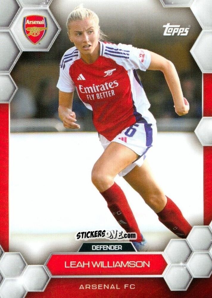 Sticker Leah Williamson - Arsenal 2024-2025 Fan Set
 n. 3 - Topps