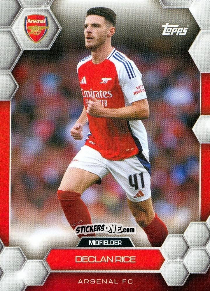 Figurina Declan Rice - Arsenal 2024-2025 Fan Set
 n. 10 - Topps