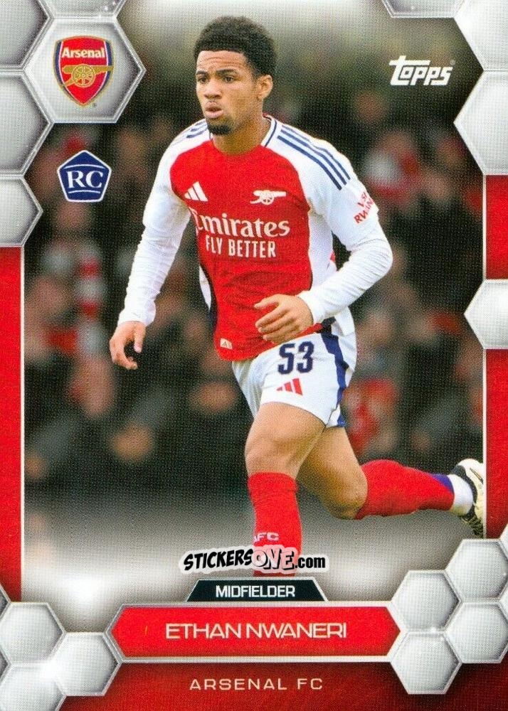 Cromo Ethan Nwaneri - Arsenal 2024-2025 Fan Set
 n. 12 - Topps
