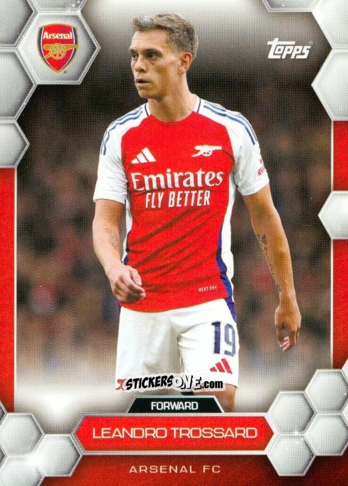 Figurina Gabriel Martinelli - Arsenal 2024-2025 Fan Set
 n. 17 - Topps
