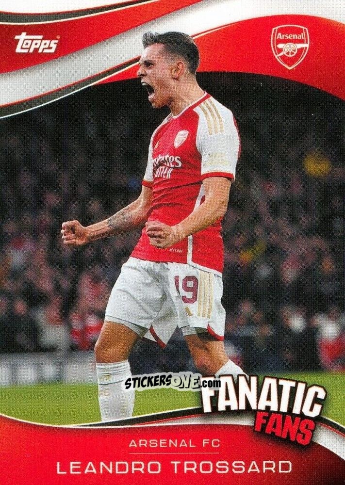 Cromo Leandro Trossard - Arsenal 2024-2025 Fan Set
 n. FF-1 - Topps