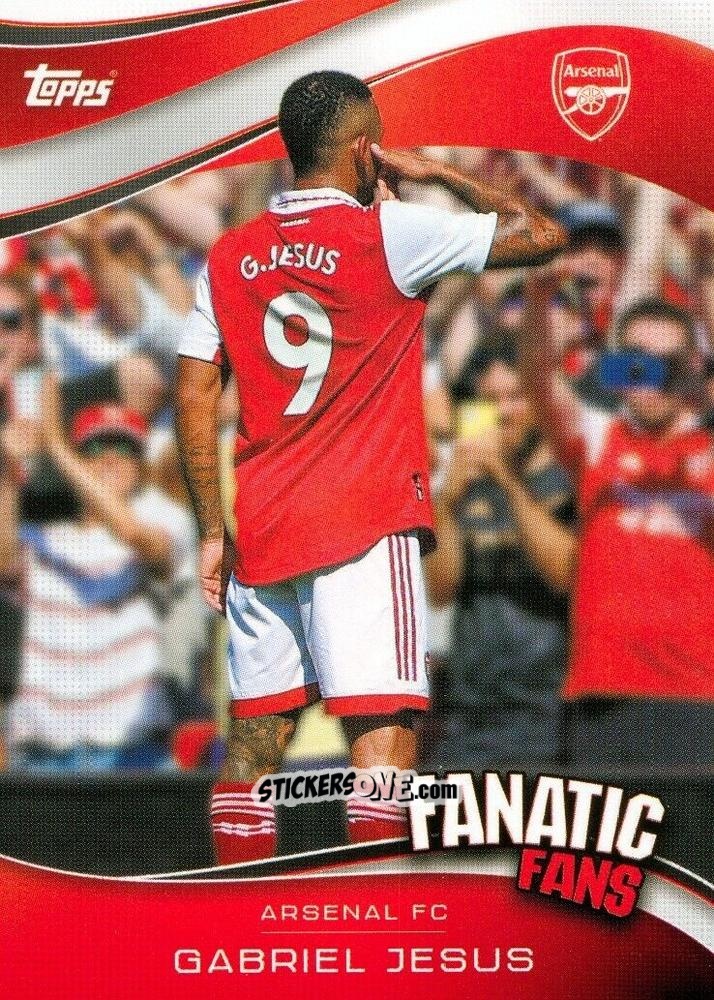 Figurina Gabriel Jesus - Arsenal 2024-2025 Fan Set
 n. FF-5 - Topps