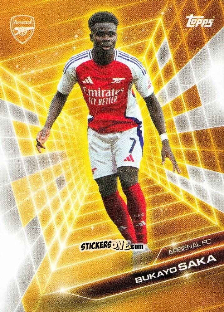Cromo Bukayo Saka - Arsenal 2024-2025 Fan Set
 n. GF-5 - Topps